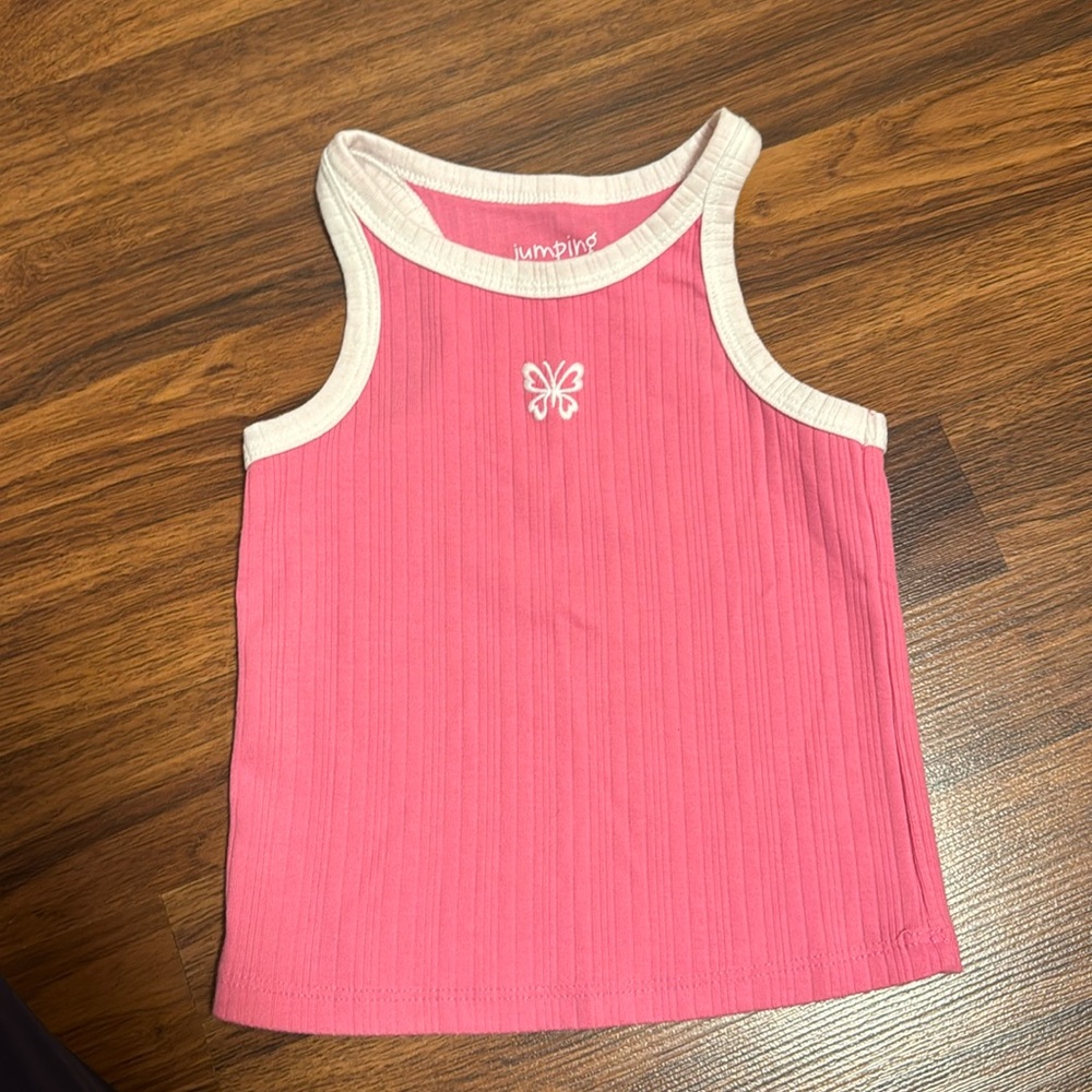 4T Jumping Beans Tank Top with Butterfly